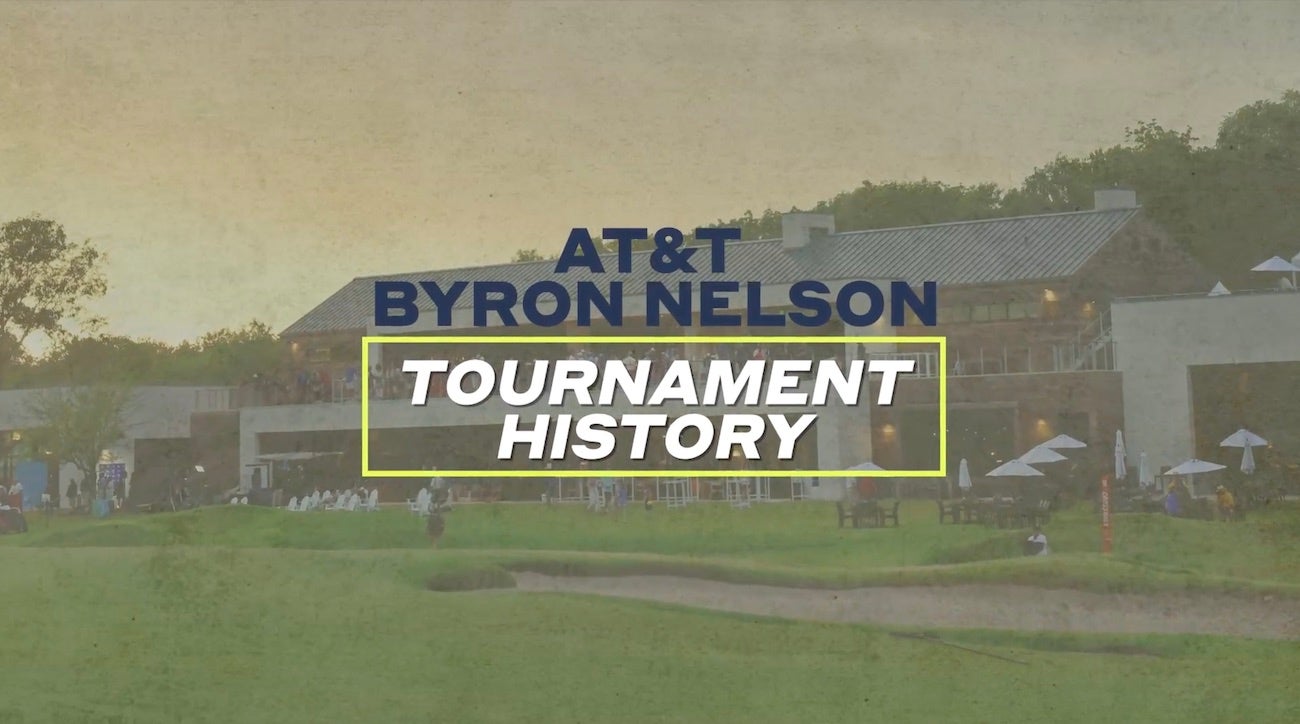 AT&T Byron Nelson Tournament History Golf