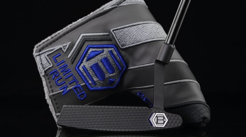 A face-on view of Bettinardi's BB-8 Wide Armageddon putter. 