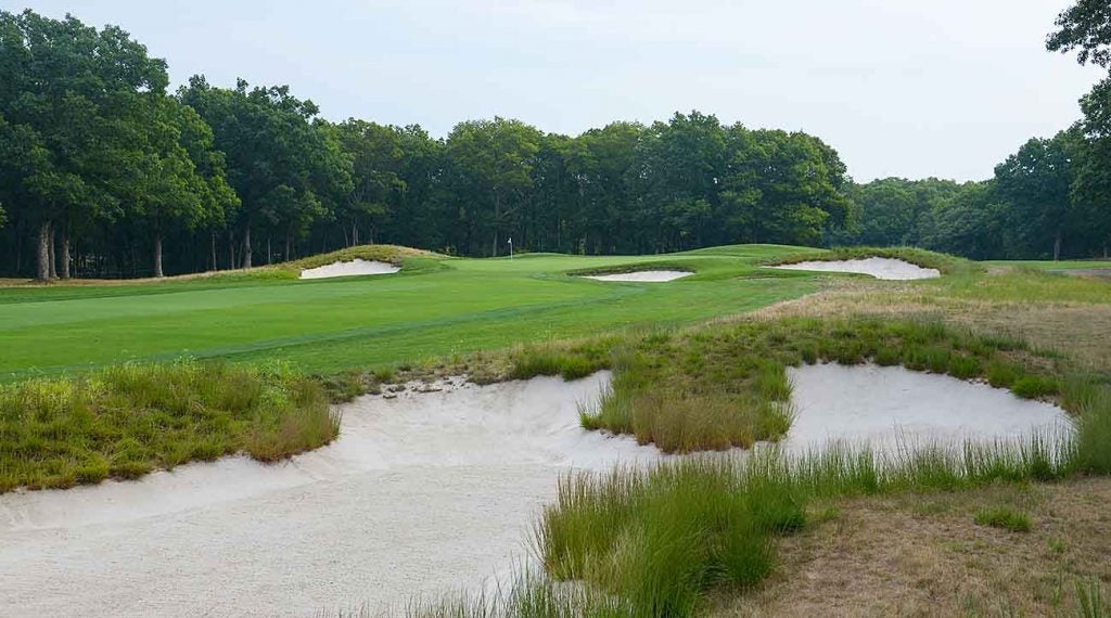 The par-4 7th hole at Bethpage Black.