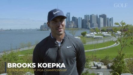 Brooks Koepka in NYC