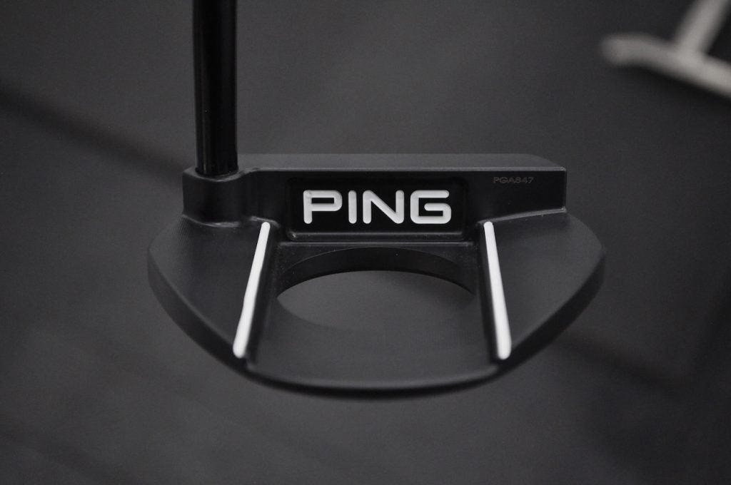 Ping made Lee Westwood a 100-percent milled PLD Fetch putter.
