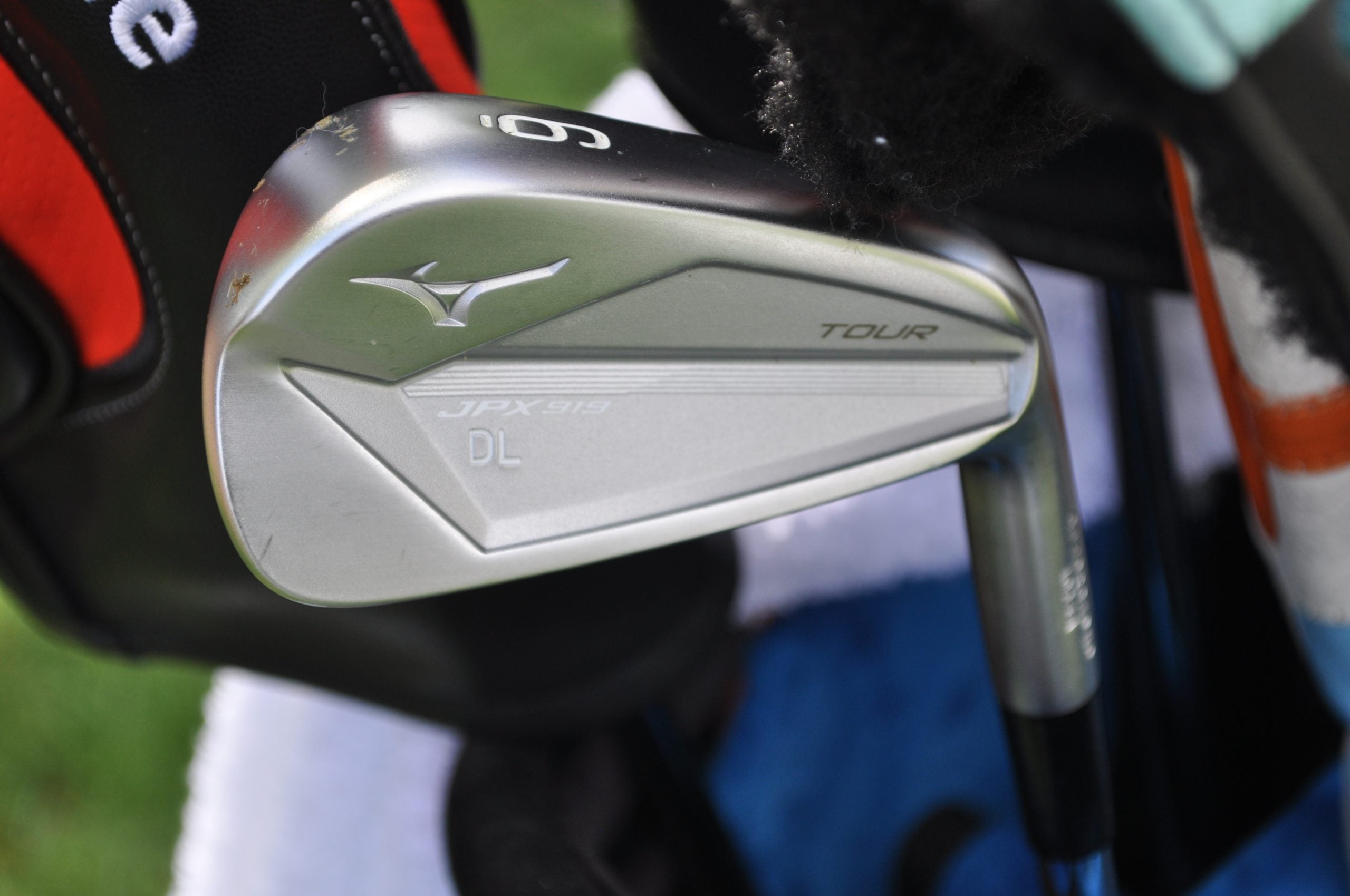 Danny Lee's Mizuno JPX 919 Tour irons. 