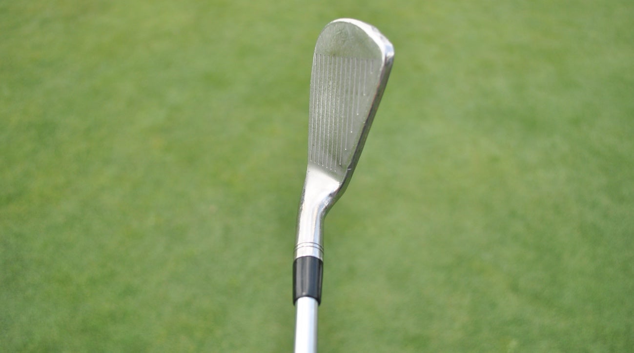 Steve Stricker's 755 Forged at address.