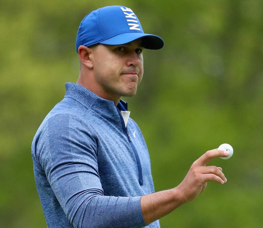 PGA Championship 2019 How does Brooks Koepka mark his golf ball?