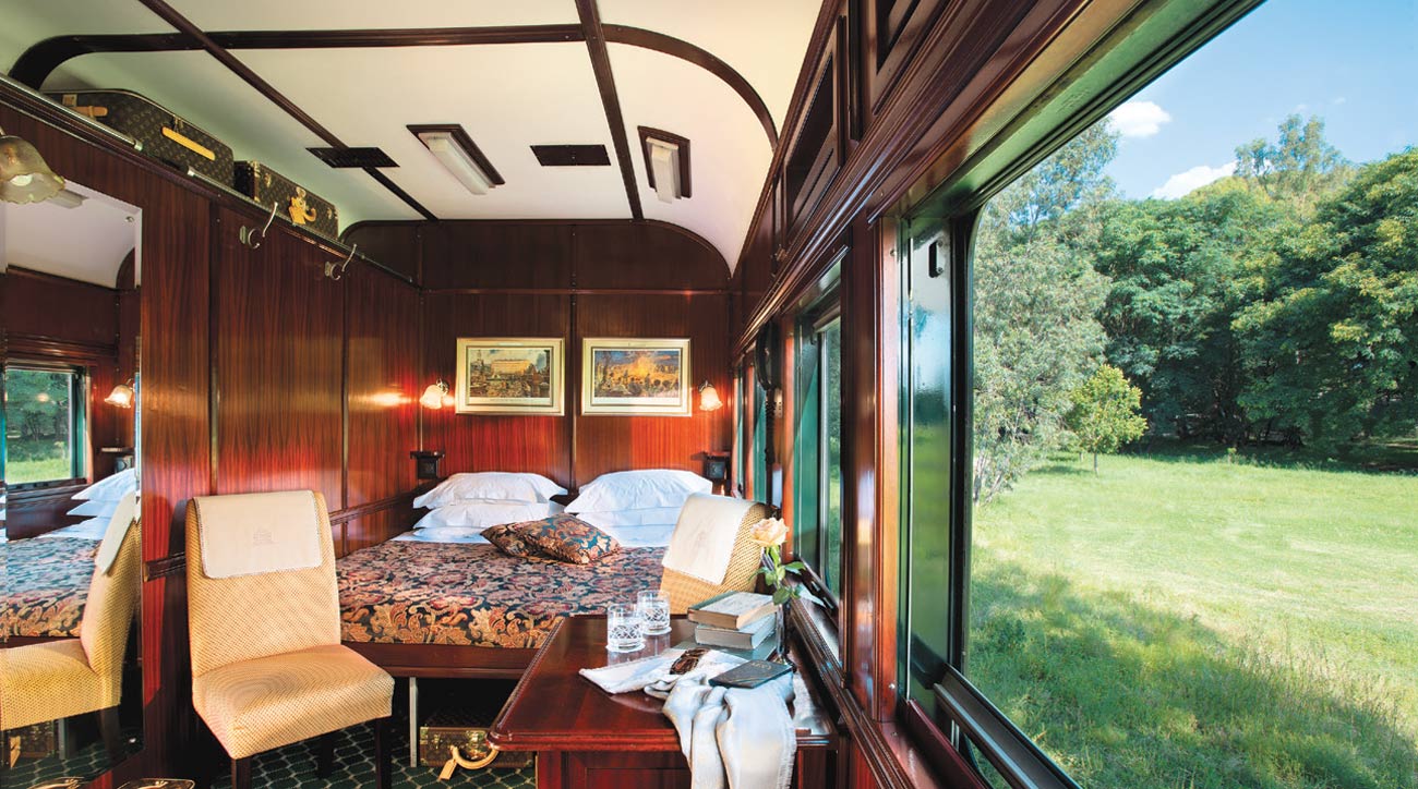 Rovos has the old-world charms of rail travel down pat.