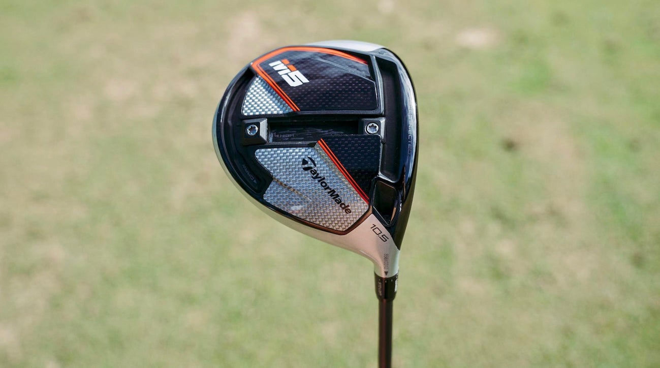 Brooks Koepka's TaylorMade M5 driver. 