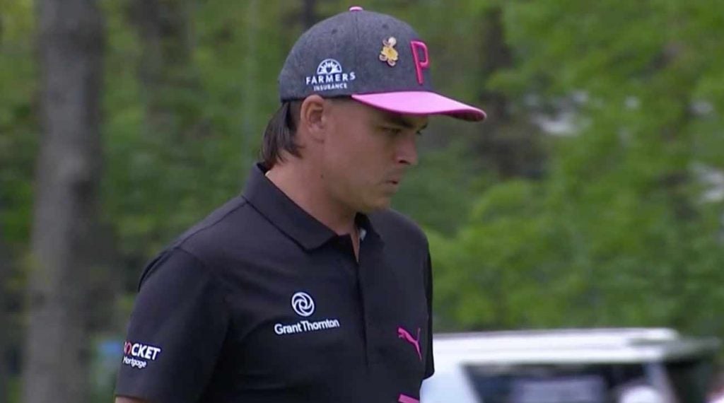 Rickie Fowler is growing a mullet at the PGA Championship for 