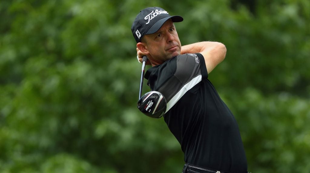 Club pro Rob Labritz is playing in his sixth PGA Championship this week.