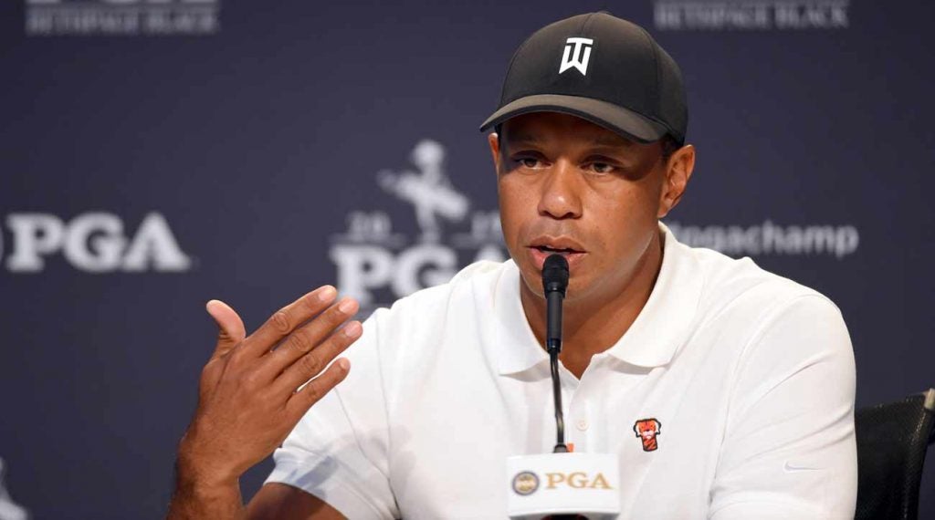 Tiger Woods restaurant destroyed evidence nicholas immesberger