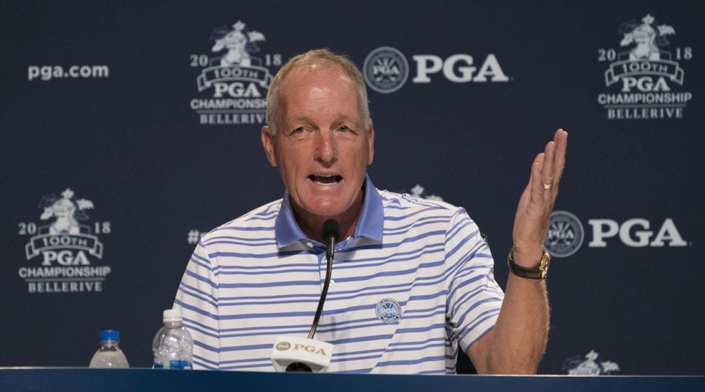 Kerry Haigh is the man in charge of running the show at the PGA Championship.