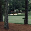 The 13th green at Augusta National Golf Club.