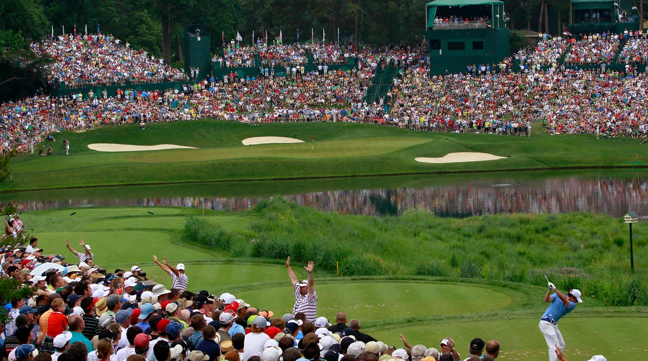 Rory McIlroy during the final round of the 2011 U.S. Open at Congressional.