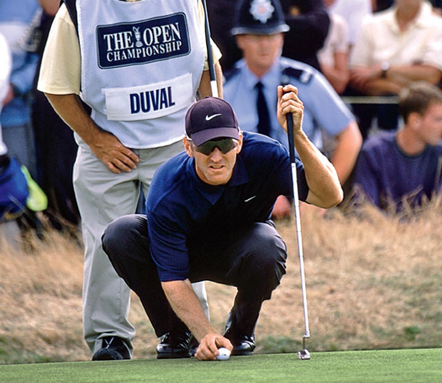 David Duval's three-stroke win at Royal Lytham & St Annes was the first by a player using Nike clubs and Tour Accuracy ball.