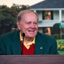 Jack Nicklaus speaks to the media at Augusta National