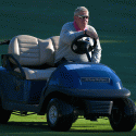 John Daly will use a golf cart in the PGA Championship next week.