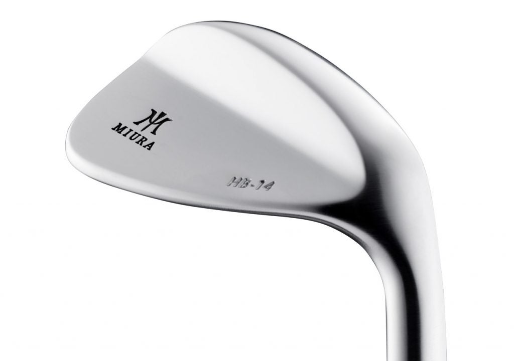 A look at the 56-degree version of the Miura Milled Tour High Bounce wedges.
