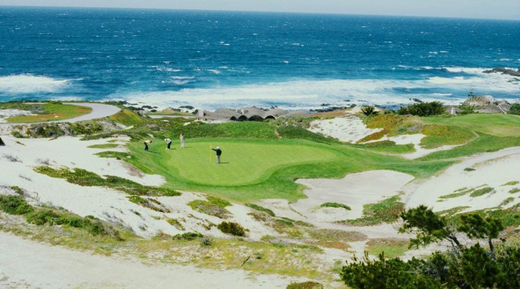 The 3rd hole at Spyglass Hill on the Monterey Peninsula.