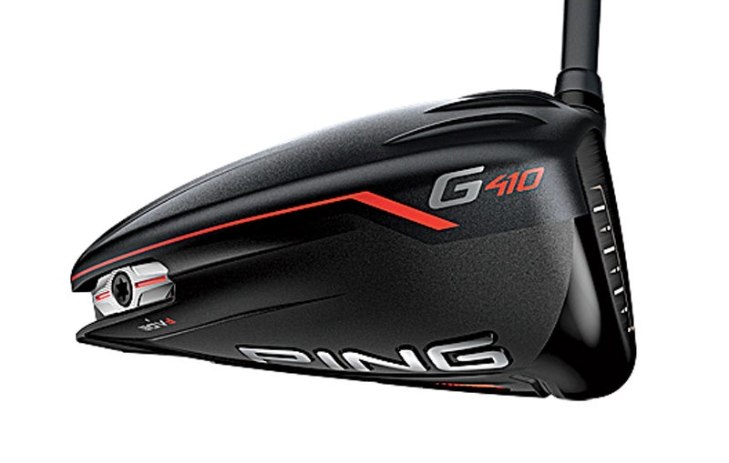 A look at the moveable weight on the Ping G410 Plus driver
