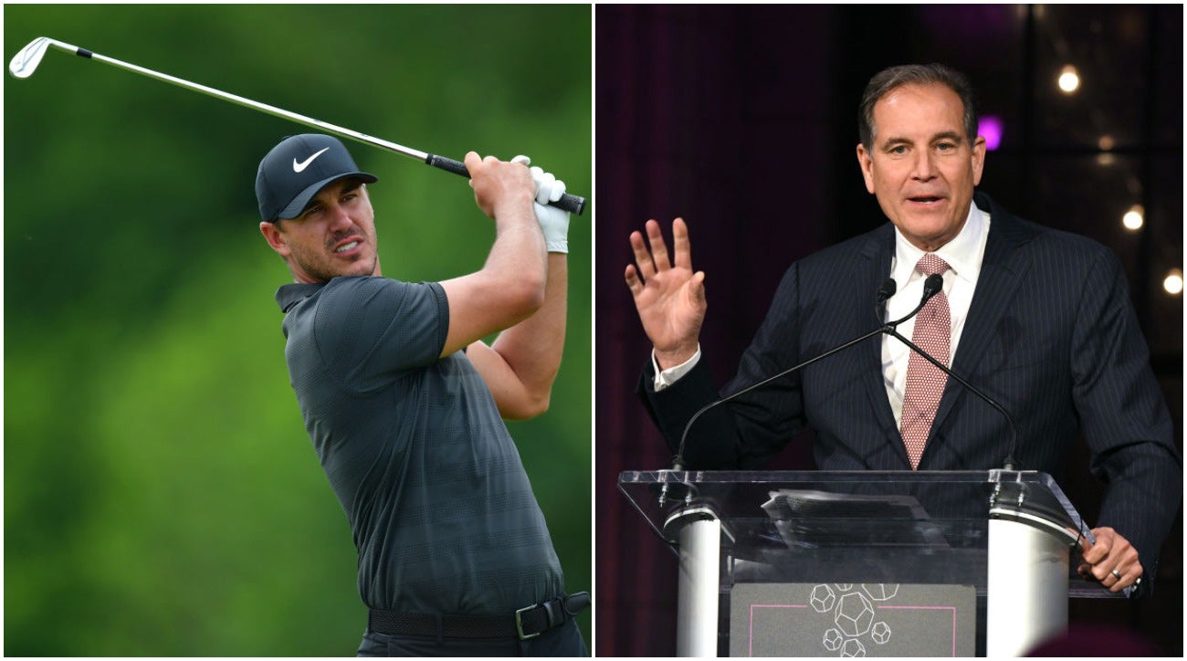 Jim Nantz Brooks Koepka