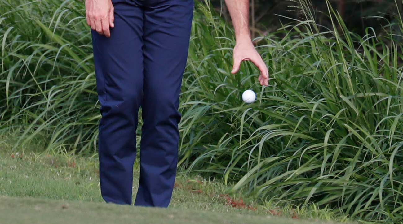 "More than you think," one player said of the frequency of cheating on Tour. "Always a hazard drop."