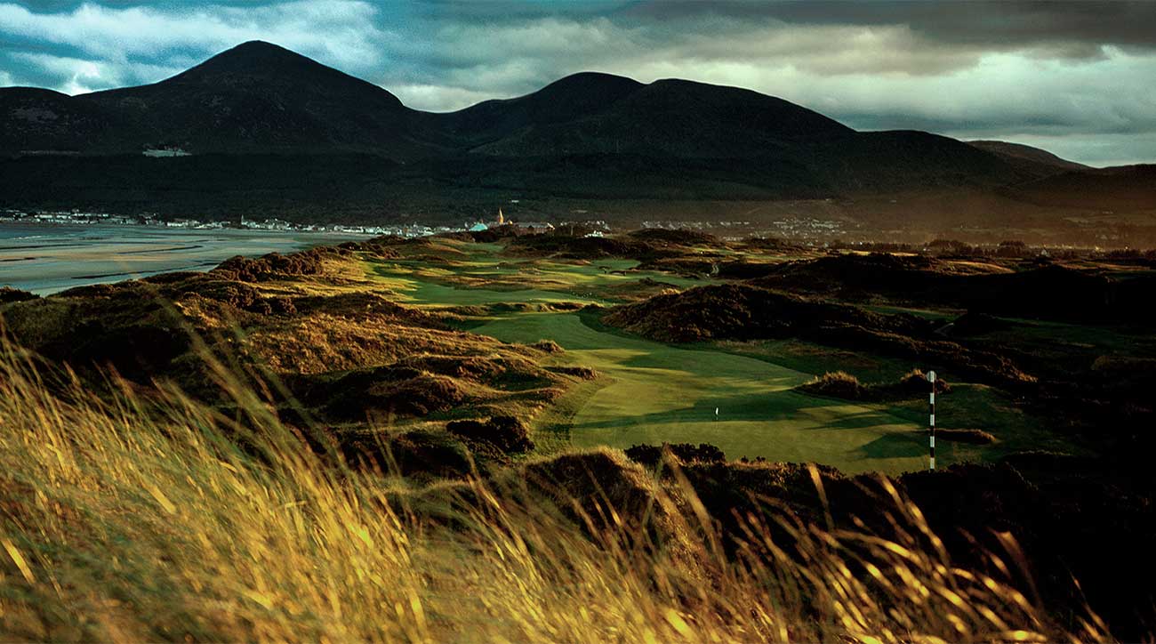 The 3rd hole at Royal County Down in Northern Ireland.