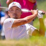 Sung Kang takes a swing during the final round of the AT&T Byron Nelson on Sunday.