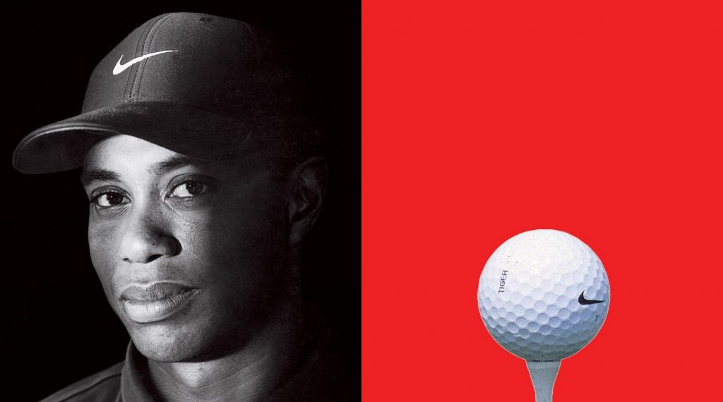 Woods and the golf ball that (almost) changed it all