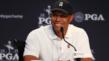 Tiger Woods roasts John Daly at PGA Championship.