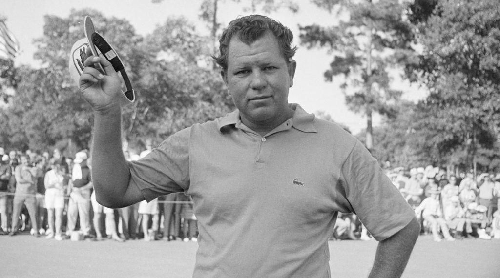 Orville Moody after winning the 1969 U.S Open.