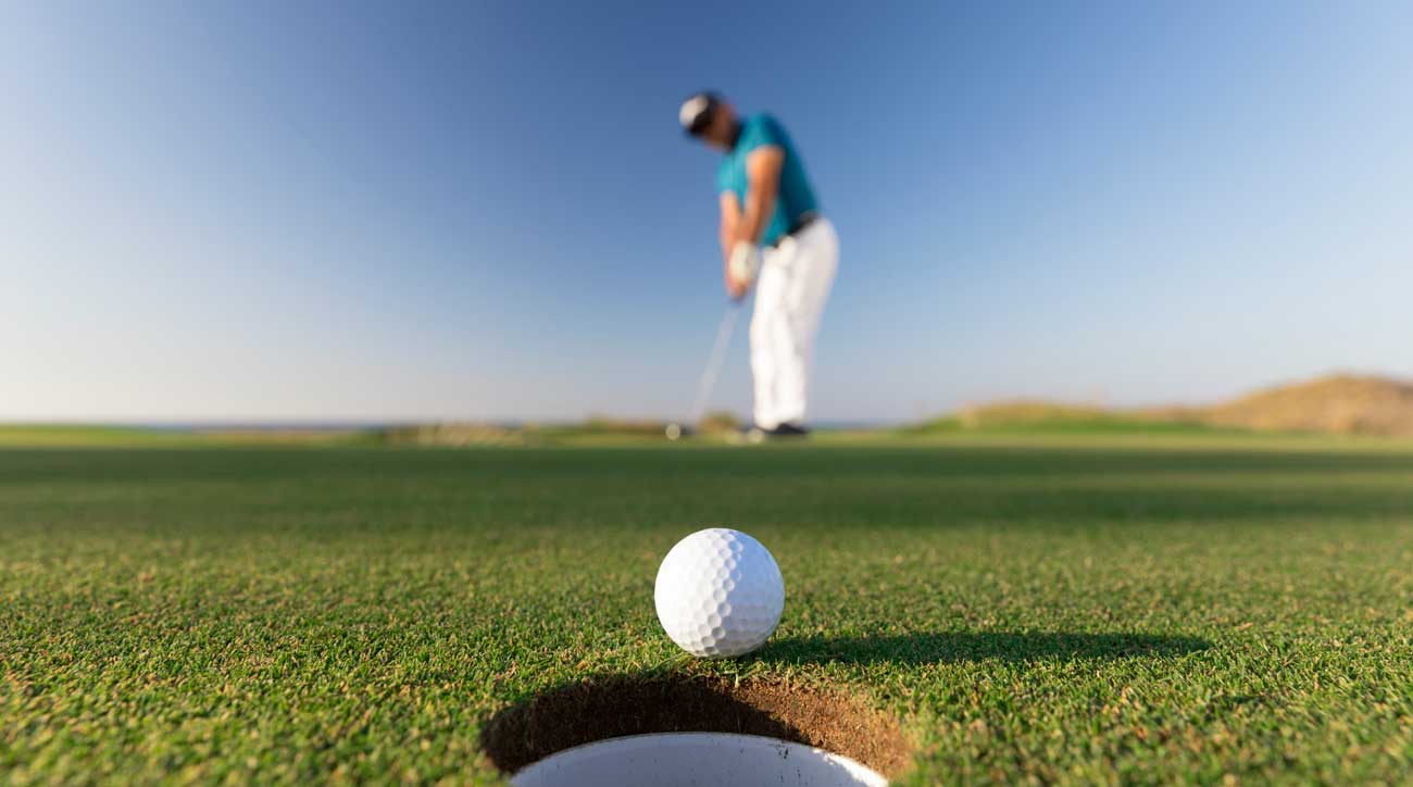 This won't always be the result. So don't convince yourself every putt is going in.