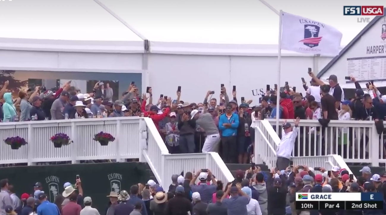 Branden Grace hospitality tent