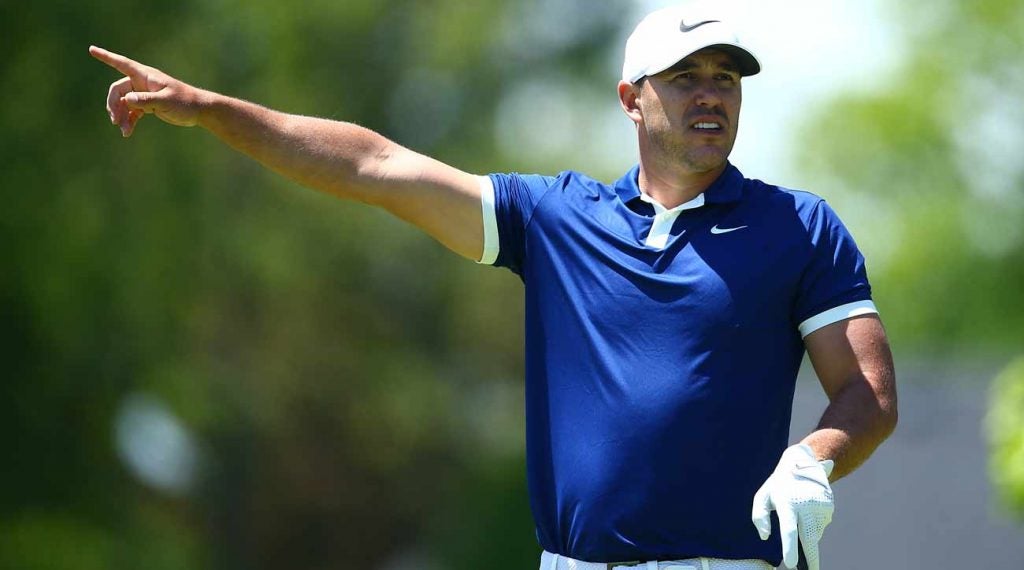 Brooks Koepka had to change his phone number the week of the U.S. Open.