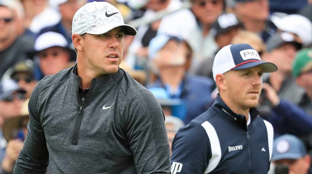 Matt Wallace explained that there's just something different about playing with Brooks Koepka at the U.S. Open.