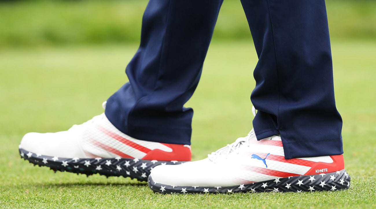 Gary Woodland's Star-Spangled shoes are 