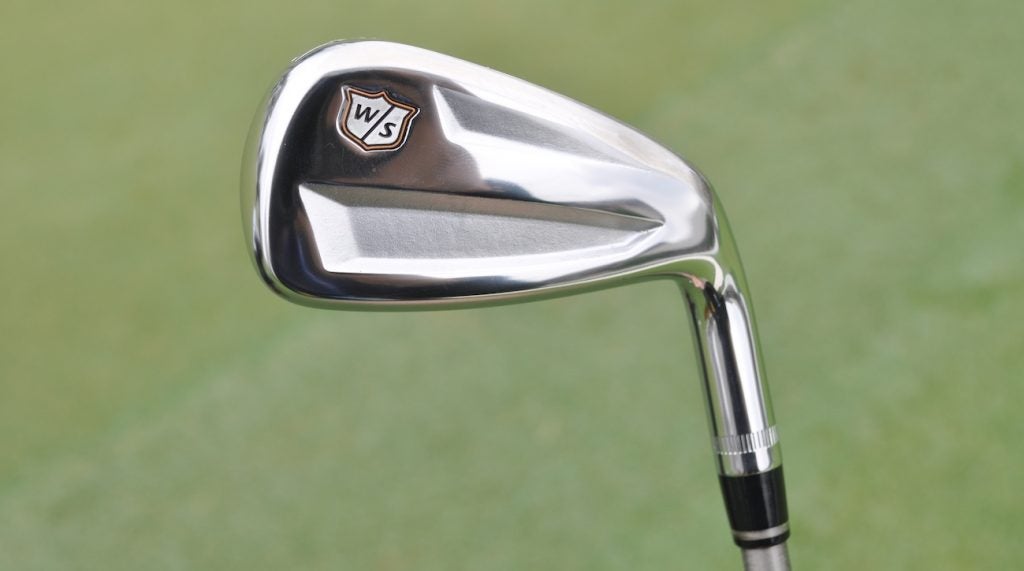 Gary Woodland's Wilson Prototype utility iron. 