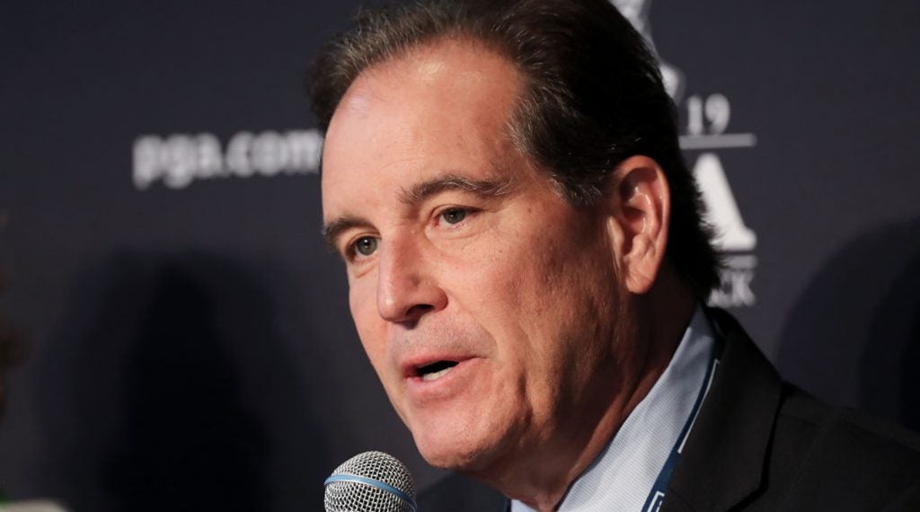 Jim Nantz made a very early prediction for who would win the U.S. Open.