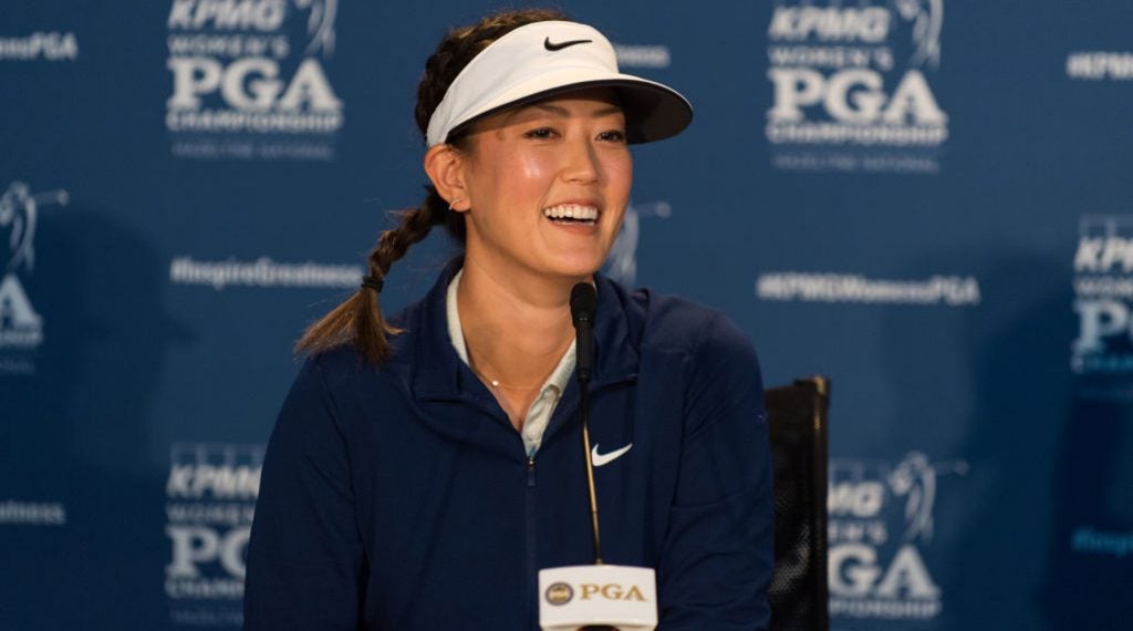 Michelle Wie is back in action this week at the KPMG Women's PGA Championship.