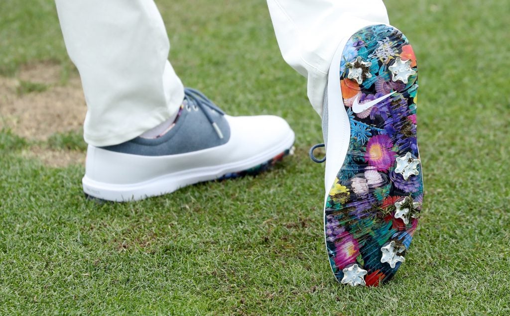 Rory McIlroy's golf shoes 