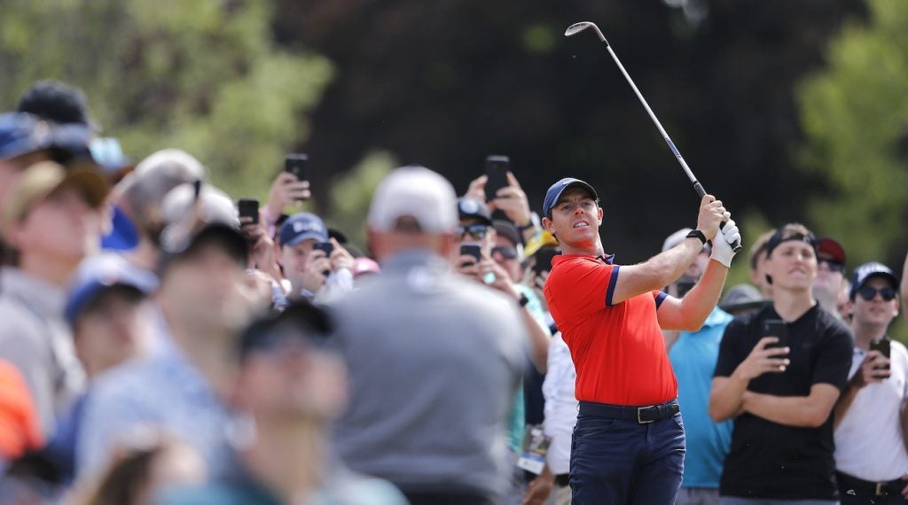 Rory McIlroy returned to a four-wedge setup in Canada. 