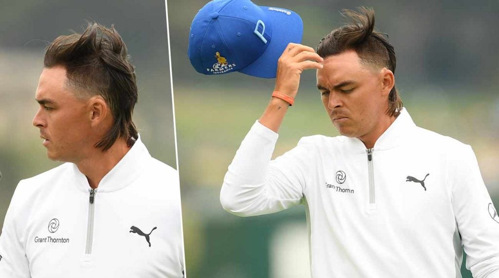 Rickie Fowler's late-spring mullet was a social-media sensation.