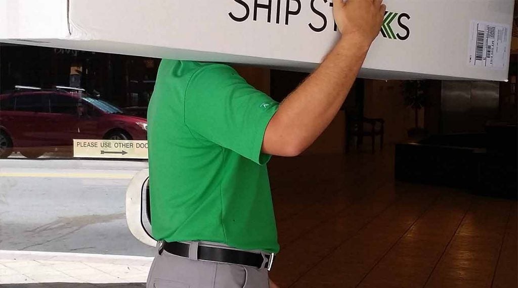 Ship Sticks is a pretty seamless way to get your clubs from your home to the course.