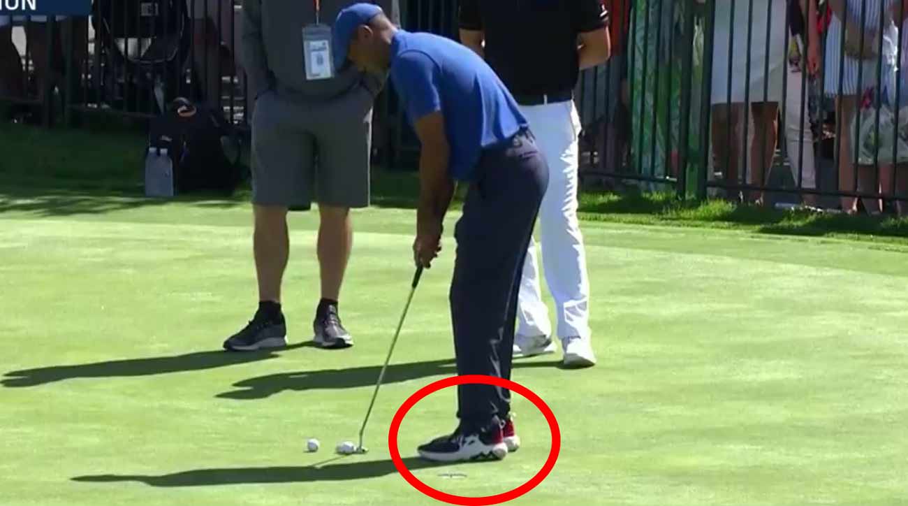 U.S. Open: Check out Tiger Woods' shoes 