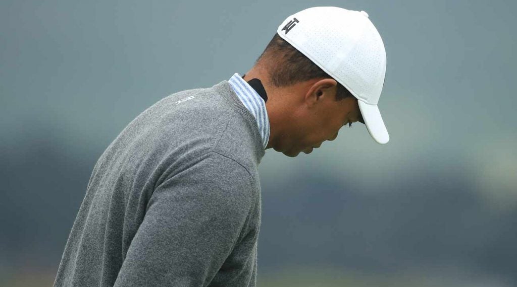 Tiger Woods back pain