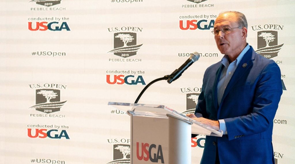 John Bodenhamer is responsible for course setup at the U.S. Open for the USGA.