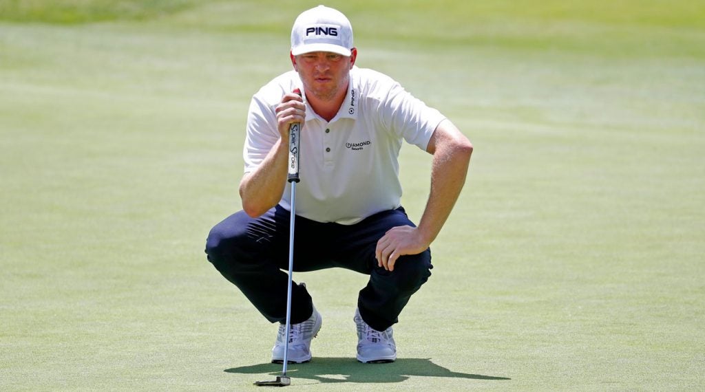 Nate Lashley is seeking his maiden Tour victory this week.