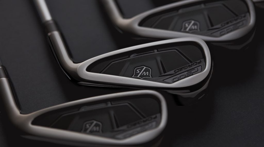 Wilson Staff's C300 Forged irons are now available in a mirrored gunmetal finish.