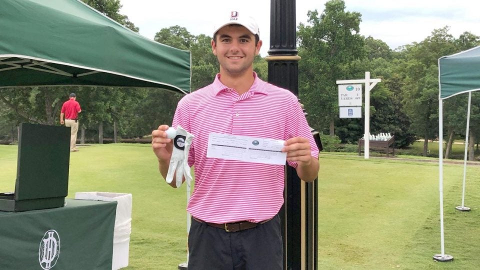 College golfer fires nearunthinkable 57 in Invitational tournament