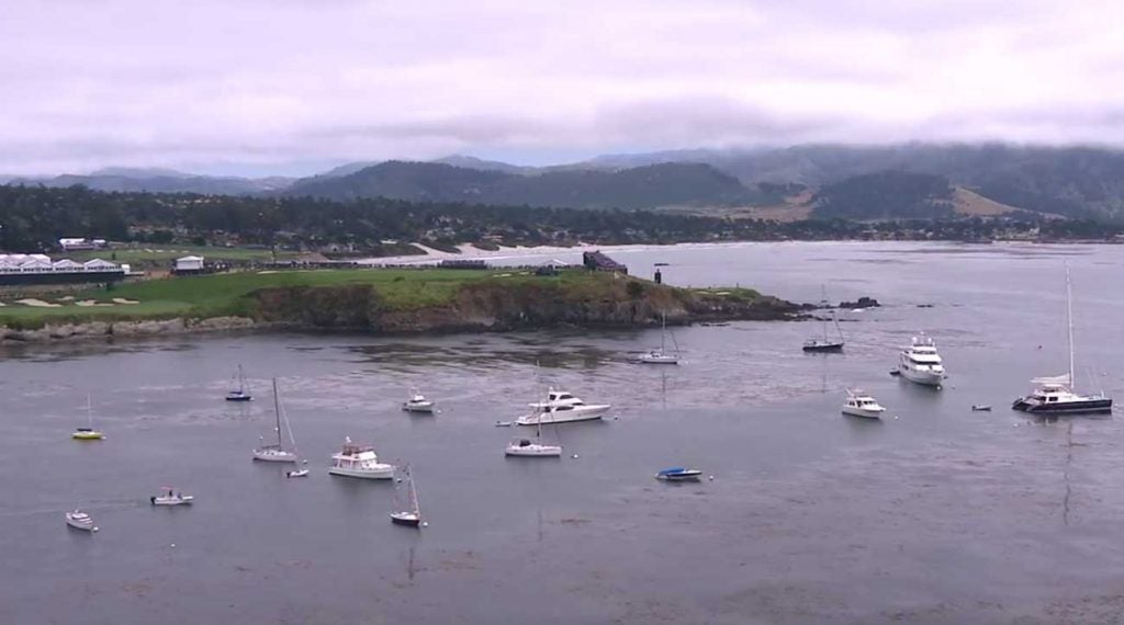 There are many more boats in Stillwater Cove than there were last week.