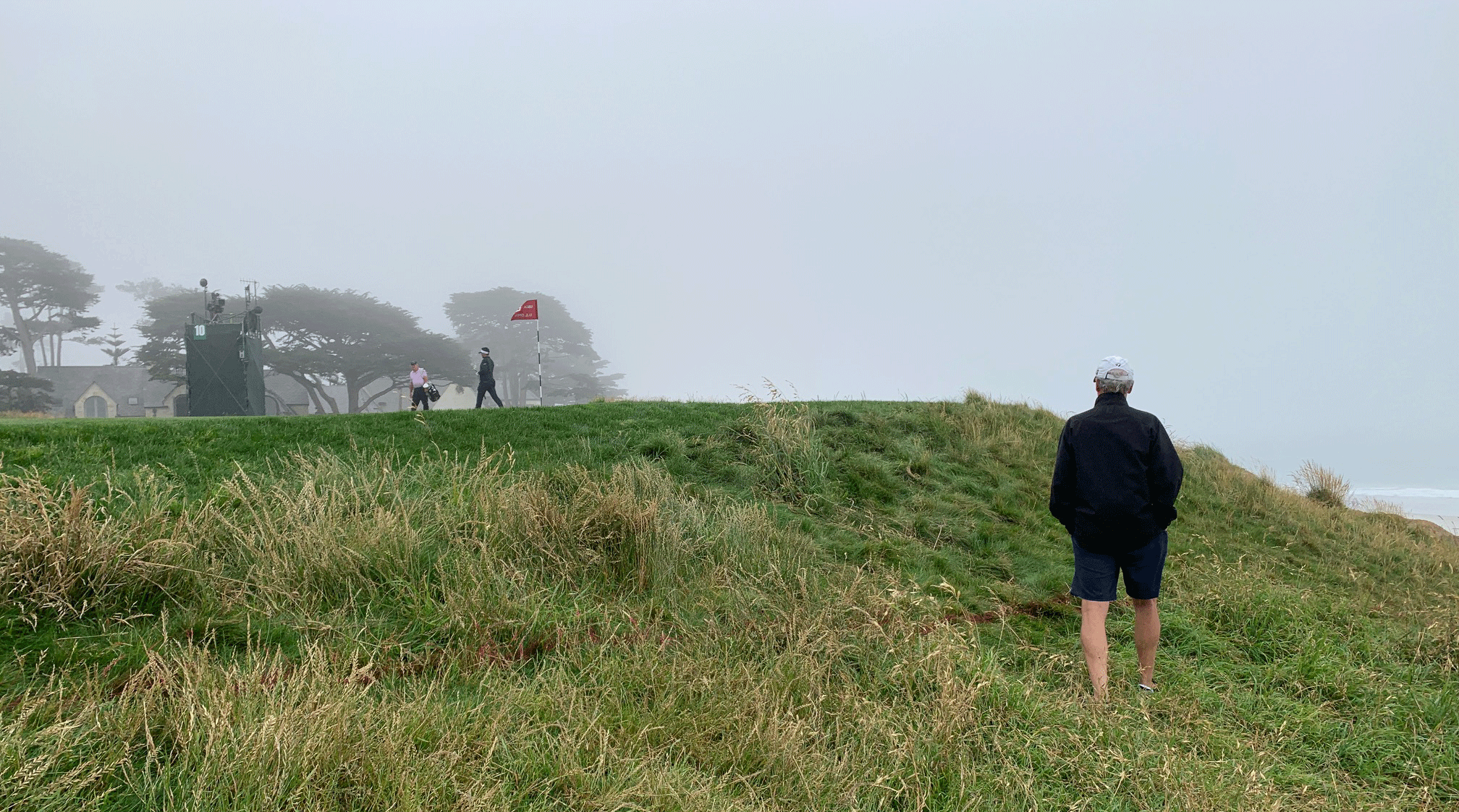 David Sansing takes in a different view of Pebble Beach.