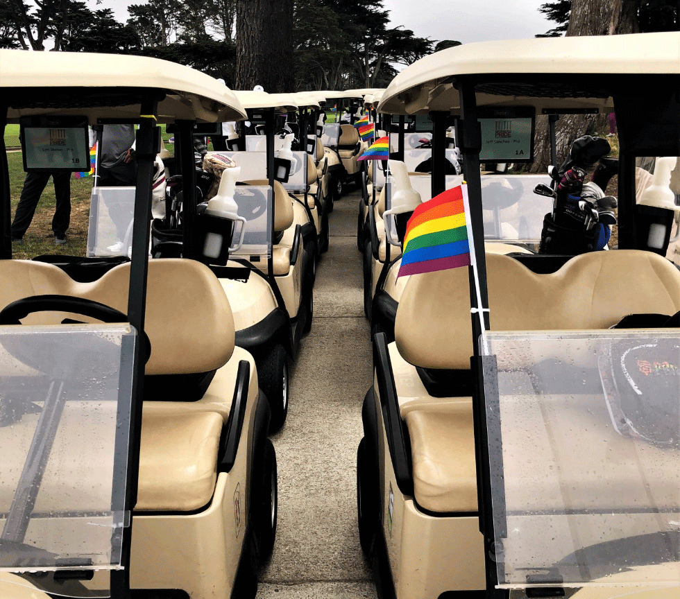 Earlier this week Harding Park played host to the inaugural San Francisco Pride Pro-Am Golf Tournament. 